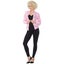 Pink Lady 50s Ladies Rock Roll Retro Grease Adult Womens Costume Jacket Carousel 2
