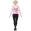 Pink Lady 50s Ladies Rock Roll Retro Grease Adult Womens Costume Jacket Carousel 5