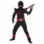 Stealth Ninja Assassin Japanese Warrior Black Red Book Week Boys Costume Carousel 1