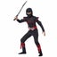 Stealth Ninja Assassin Japanese Warrior Black Red Book Week Boys Costume Carousel 2