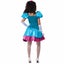 80s Party Dress Blue Cocktail 1980s Retro Prom Queen Adult Womens Costume Carousel 5