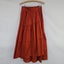 Jac + Jack Orange tiered Wrap skirt size 10 as new Carousel 3