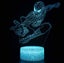 Spiderman 3D Night Lamp LED Light, Power By USB, 7 Changeable color Carousel 1