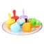 Sooth Teething Combat Allergies Ice Cream Mold Diy Children's Popsicle (BLUE) Carousel 4
