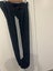Vintage Y2K Adidas Track Pants Draw String Ankle Zip 3 Stripe Size Large Carousel 10