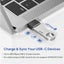 2 PCS USB-A to USB-C OTG Adapter | Ultra-Portable Aluminum Alloy Converter Carousel 6