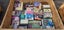$1 = RES Wooden crate #56 assorted books Carousel 1