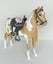 OG Dolls and horse with saddle and reins. Carousel 3