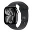 Apple Watch Series 11 46mm Jet Black Aluminium Case GPS Sport Band (M/L) [Black] Carousel 1