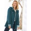 Beat the rain with his nautical parka - size 20 in teal - hood zips off Carousel 1