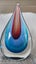 ~" Flavio Poli Seguso Style Sommerso Teardrop Art Glass "~ Carousel 9