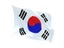 Flag South Korea - 1.5 metre x 90cm - 2 metal eyelets Carousel 1