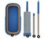 Large Flat Mop +Bucket +Pads Carousel 4