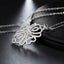 925 Sterling Silver CZ Diamond Necklace "Bridgerton" Carousel 7