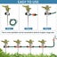 Garden Sprinkler Adjustable Irrigation System *Over Stocked* Carousel 9