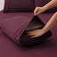 Dreamaker Superfine Washed Microfibre Sheet Set Cherry King Single Bed Carousel 7