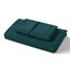 Dreamaker Superfine Washed Microfibre Combo Fitted Sheet Set Teal King Single Carousel 9