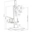 KONIC 17"-27" Monitor Vertical Lift Stand With Thin Client PC/ NUC Mount Holder Carousel 3