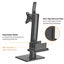 KONIC 17"-27" Monitor Vertical Lift Stand With Thin Client PC/ NUC Mount Holder Carousel 4