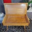 Cool, solid wood midcentury desk or hall table Carousel 3
