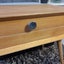 Cool, solid wood midcentury desk or hall table Carousel 8