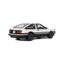 Otto Mobile 444 toyota sprinter trueno ae86 white 1985 1/18 Die cast Carousel 10