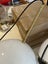 Striking Perspex and brass ball pendant lights x2 Carousel 4