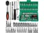 46pc 1/4 Inch Drive Socket Set For Auto Repair Carousel 1