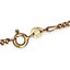 GOLD DEAL | 9kt Gold Refurbished Rounded Profile Figaro Chain 50cm Carousel 8