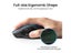 Wireless Ergonomic Mouse 4000DPI 6 Buttons For MacBook PC Carousel 6