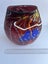 Keith Mahy New Zealand - Art Glass large vase Carousel 14