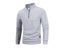 Men's Slim Fit Quarter Zip Lightweight Pullover For Outdoor Streetwear Carousel 5
