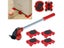 Furniture Lifting Moving Tool Set With 4 Sliders Rollers Carousel 1