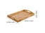 Bamboo Organizer Tray With Handles For Cutlery And Teapot Carousel 1