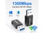 1300Mbps USB3.0 Dual Band Wireless Network Card For PC Laptop Desktop Carousel 1