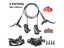 4-Piston MTB Hydraulic Brake Set Front Rear 800/1400mm Carousel 2