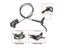 4-Piston MTB Hydraulic Brake Set Front Rear 800/1400mm Carousel 6