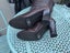 PULP CHOCOLATE BROWN TALL LEATHER BOOTS EX CONDITION SIZE 7.5 GORGEOUS Carousel 6