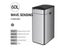 Stainless Steel Smart Waste Bin 15L - 60L For Kitchen Carousel 1