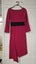 Red stretch dress - flared sleeves, flattering waistband Carousel 2