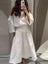 Women's Tassel Shirt A-line Long Skirt Set Full Sleeve Carousel 5