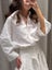 Women's Tassel Shirt A-line Long Skirt Set Full Sleeve Carousel 6