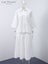Women's Tassel Shirt A-line Long Skirt Set Full Sleeve Carousel 8