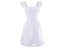 Retro White Apron With Pockets For Kitchen Baking Carousel 6