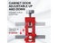 Cabinet Door Leveling Device 2-in-1 Mounting Jig Drilling Locator Carousel 6