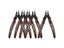 5Pcs Diagonal Side Cutting Cable Nippers Mini Snips Flush Nipper Carousel 3
