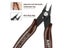 5Pcs Diagonal Side Cutting Cable Nippers Mini Snips Flush Nipper Carousel 5