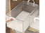 Transparent PVC Steel Frame Underwear Storage Box For Home Dorm Carousel 1