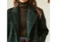 Women's Vintage Wool Plaid Mid-Length Jacket Carousel 4