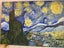 Recreated Famouse painting - Vincent Vangoh’s starry night by Waru J Carousel 4